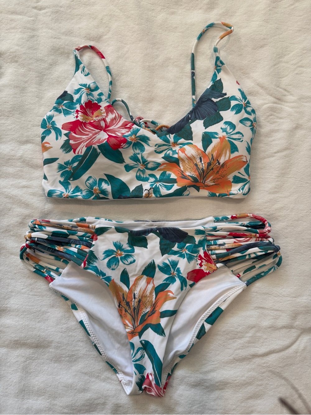 O’Neil Strappy Bikini Set